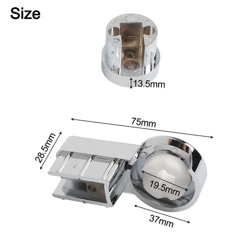 Shower screen hinges chrome - shower,