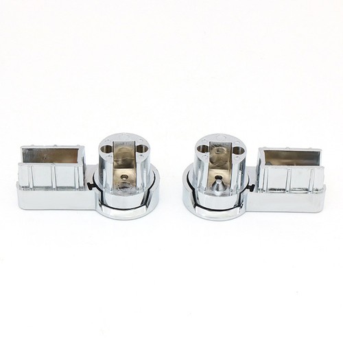 Chrome abs hinges - chrome, set
