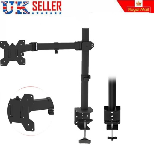 Single arm desk - mount, led
