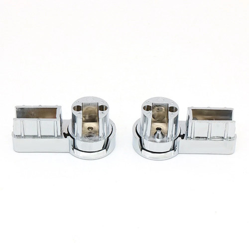Chrome abs hinges - chrome, set